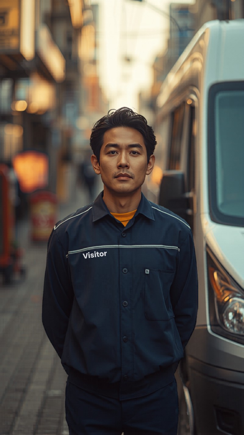 湾岸急送のドライバー