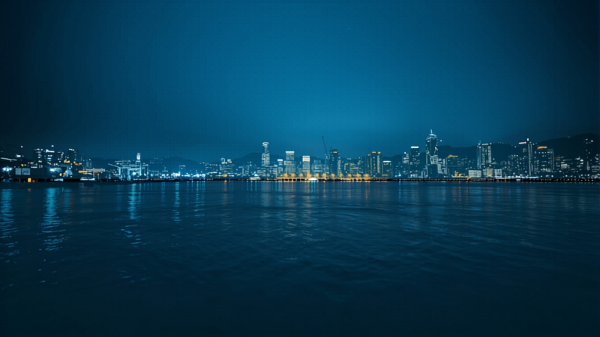 横浜ベイエリアの夜景
